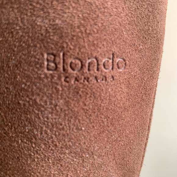 Vintage 70s/80s Blondo Brown Suede Boots - Picture 6 of 11